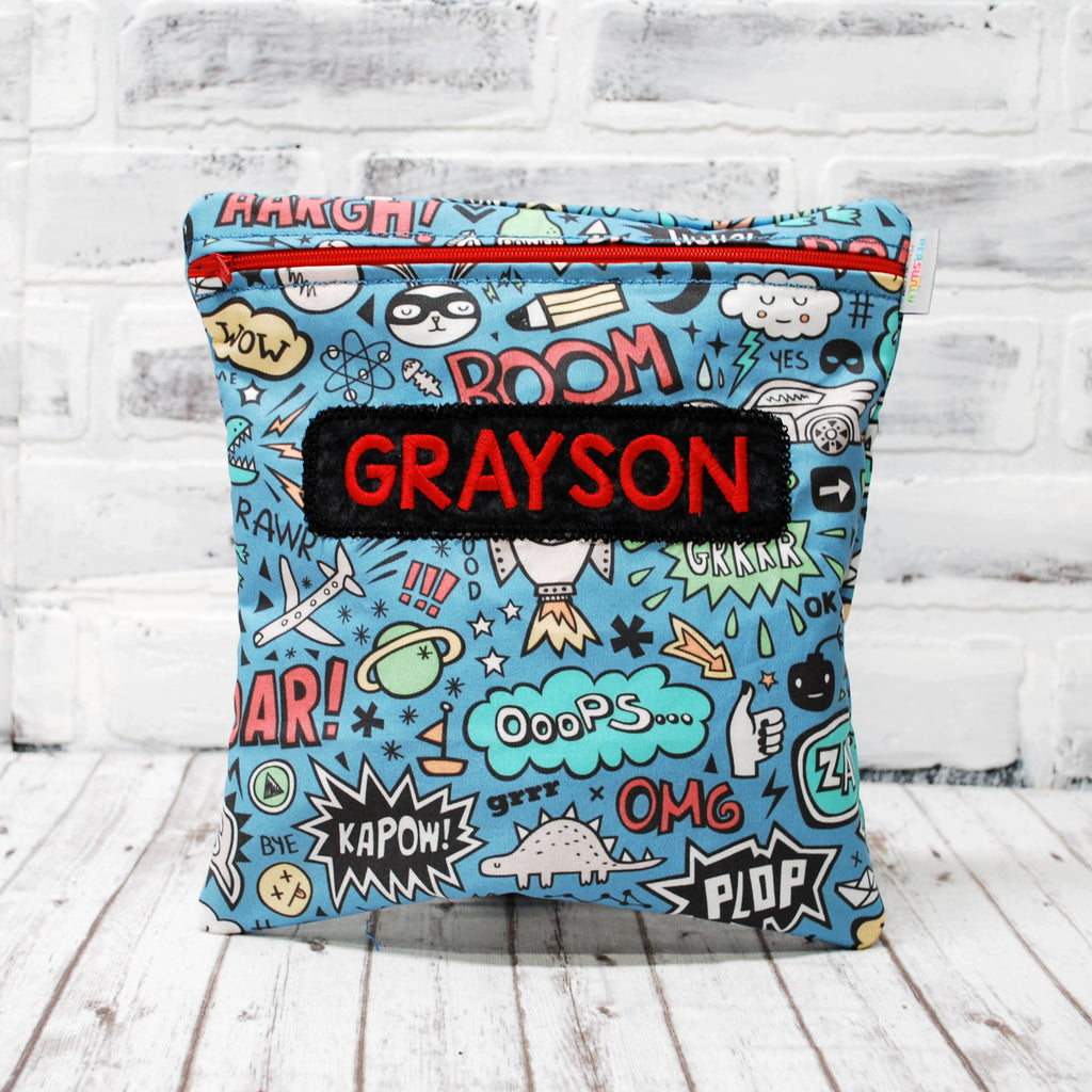 Personalized Boys Lunch Bag