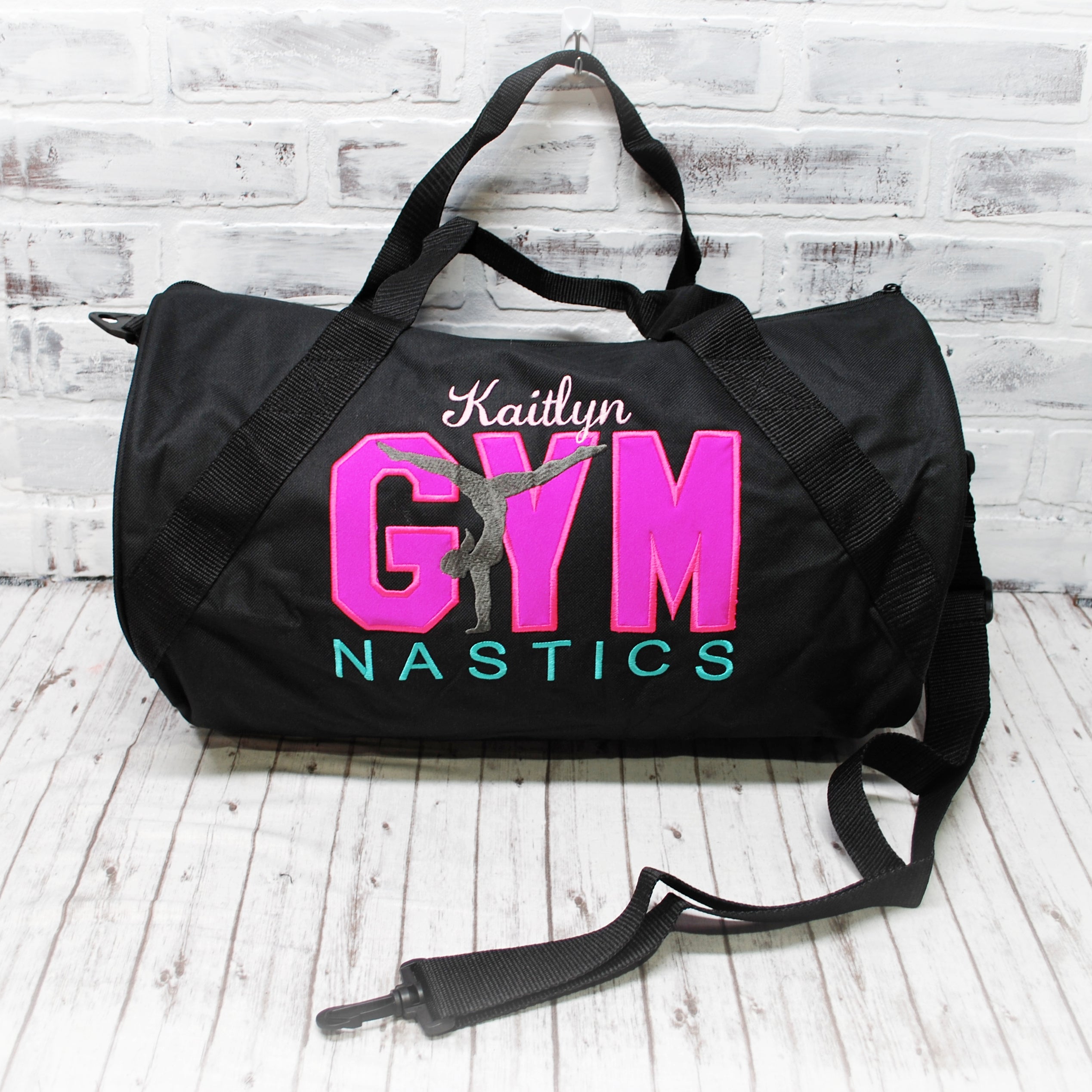 Jassy Rhythmic Gymnastics Bag (fuchsia Blue Customized Rhythmic