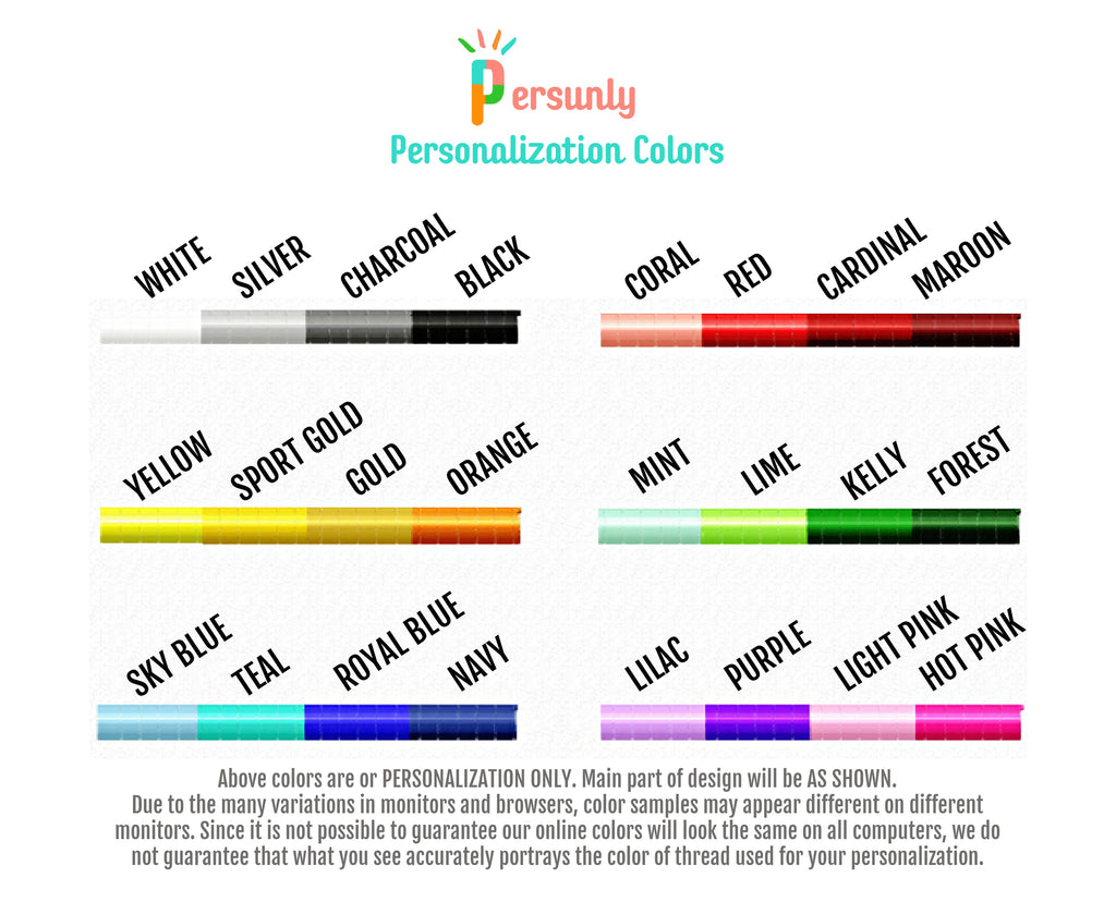Persunly Personalization Colors