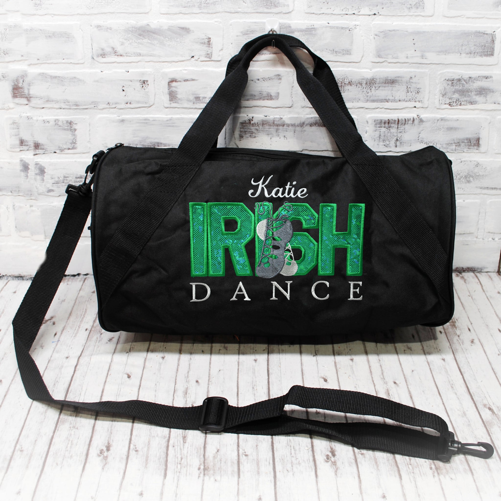 Ballet duffle bag personalized online