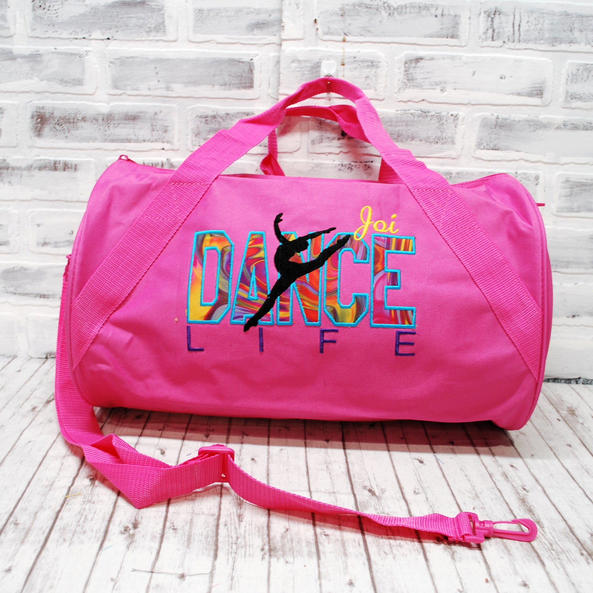 Colorful Swirl Personalized Dance Tote or Duffle Bag – Persunly - Main Image