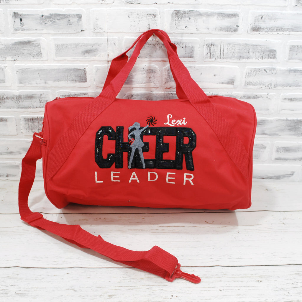 Red and Black Cheer Duffle bag