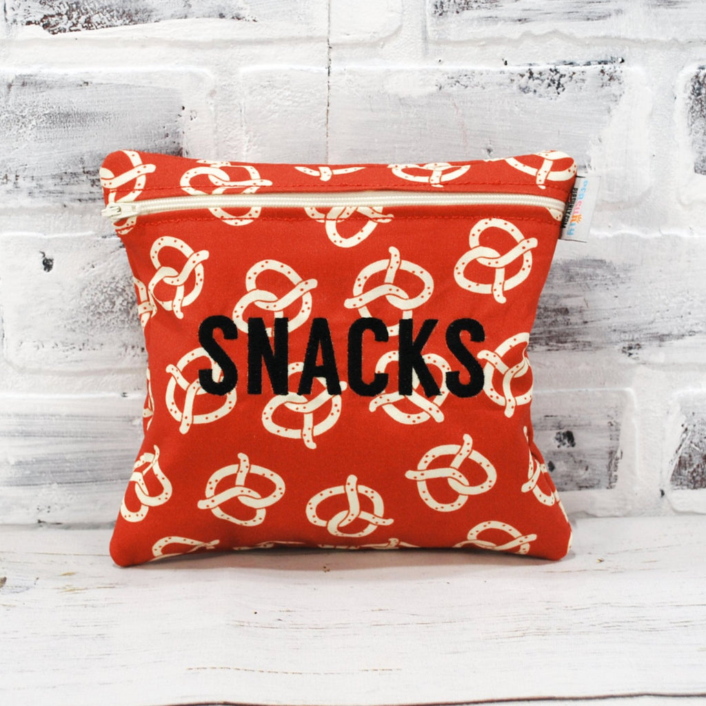 Pretzels Food-Safe Reusable Bag