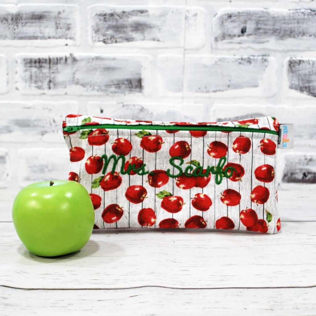 Shiplap Apples Food-Safe Reusable Bag