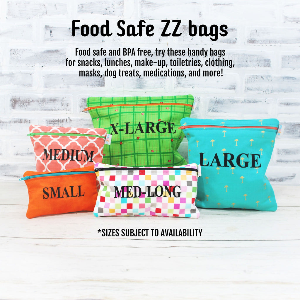 Camping Marshmallows S'Mores Food Safe Reusable Bag